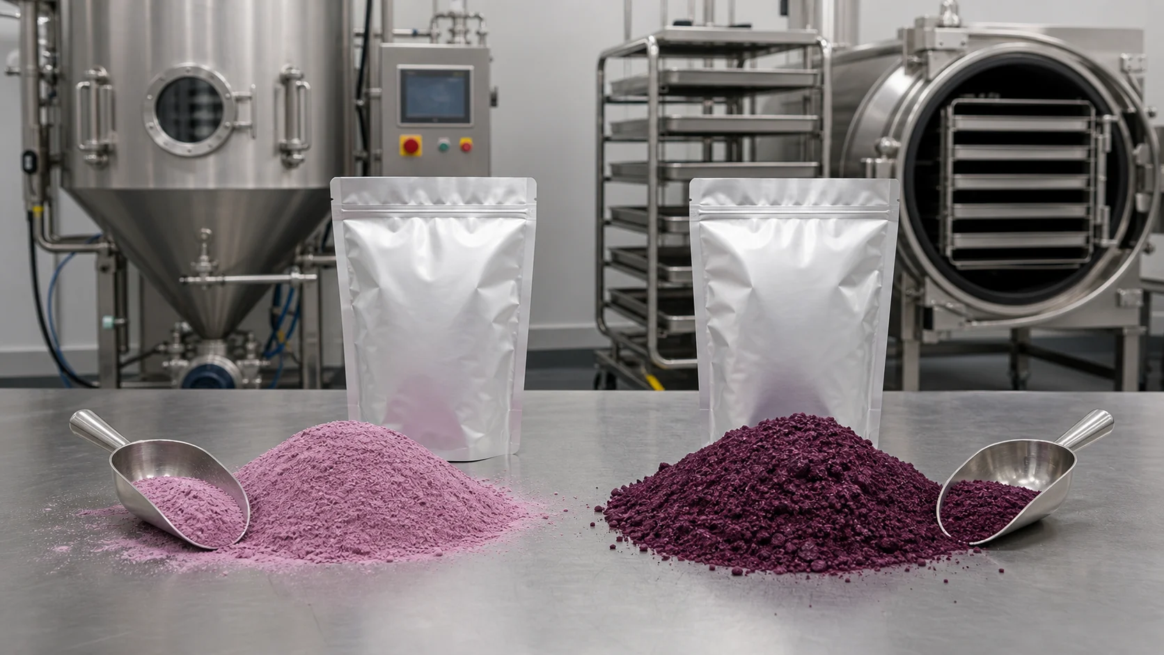 Spray-Dried vs Freeze-Dried Fruit Powder