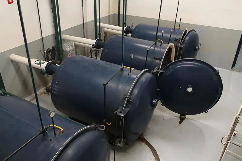 Freeze-drying line