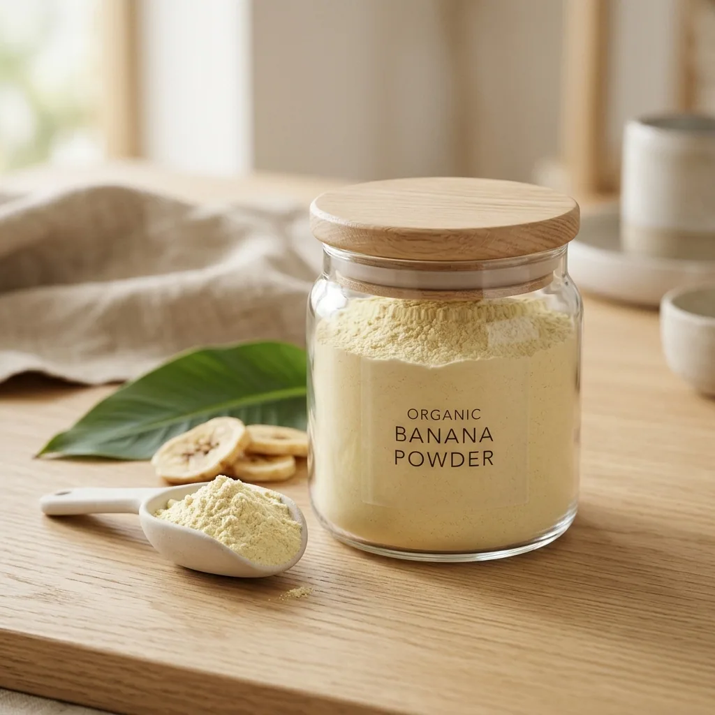 Organic Banana Freeze Dried Powder